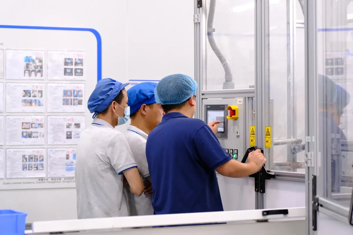 Buyer factory verification process for OEM baby diaper manufacturing